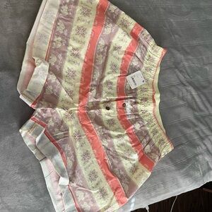 Free People Boxer style Pull on Shorts